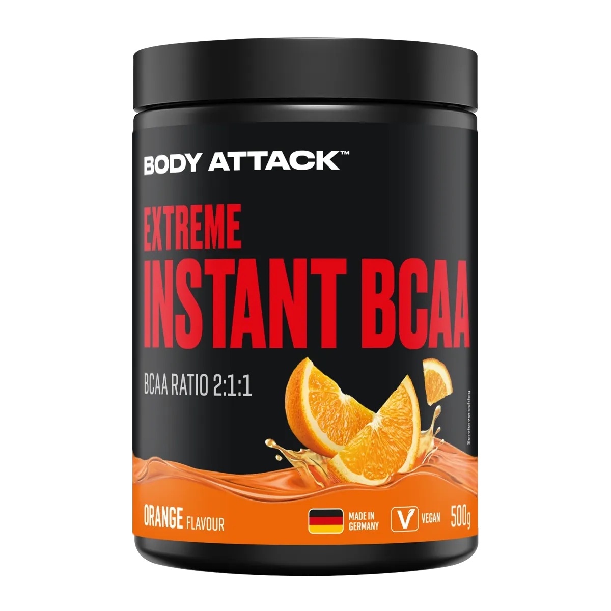 BODY ATTACK - Extreme Instant BCAA 500g orange 2