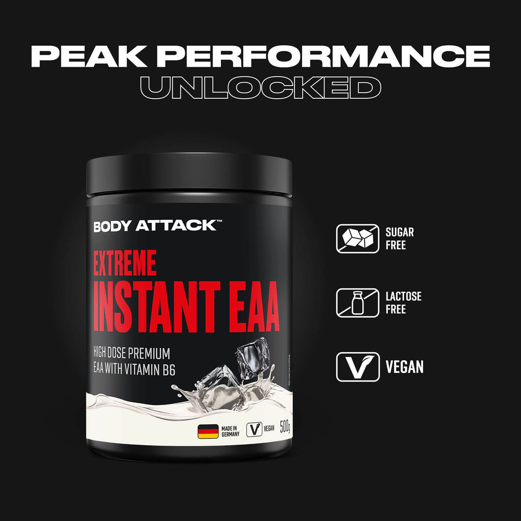 BODY ATTACK - Extreme Instant EAA 500g benefits
