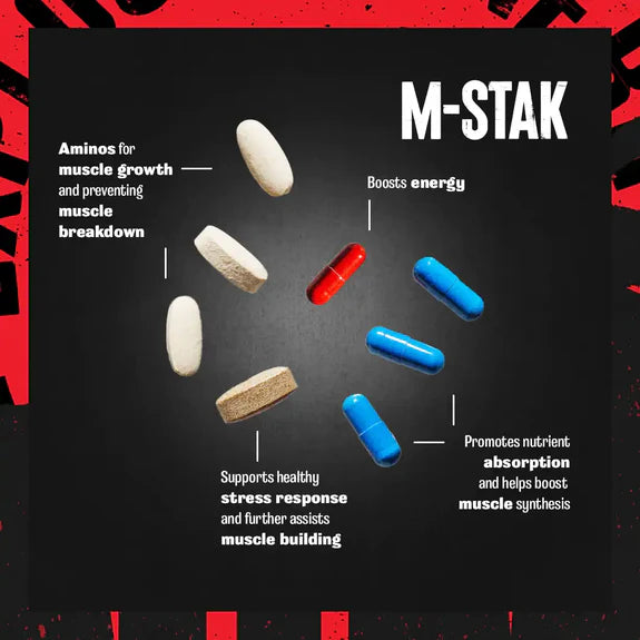 Animal M-Stak 21 pak.