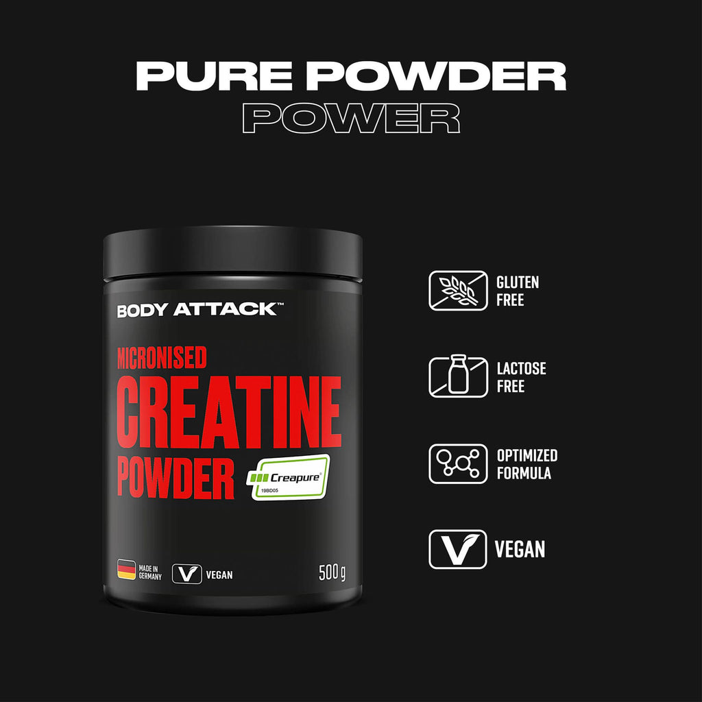 Micronised Creatine (Creapure®) 500g 🔥 JAU GREITAI! 🔥